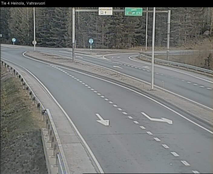 Weather Camera Image Väg 4 Heinola, Vahravuori, Heinola, Päijät-Häme