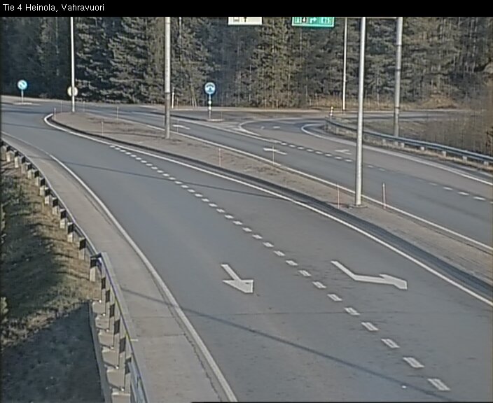 Weather Camera Image Väg 4 Heinola, Vahravuori, Heinola, Päijät-Häme