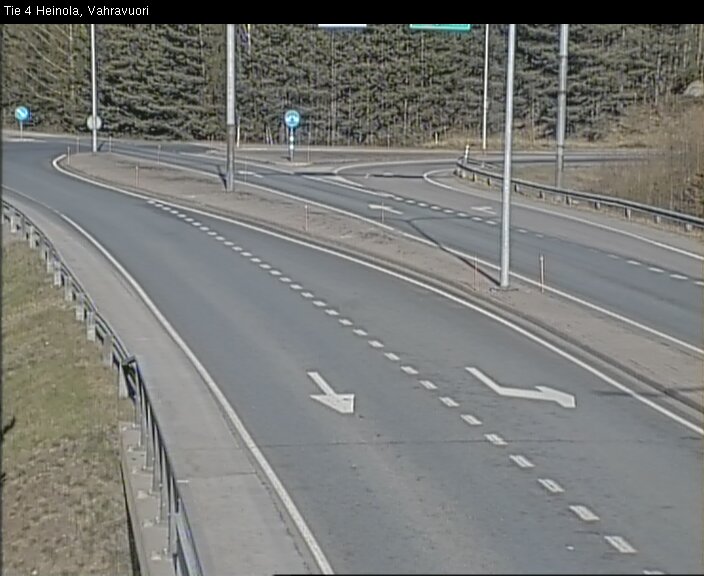 Weather Camera Image Road 4 Heinola, Vahravuori, Heinola, Päijät-Häme