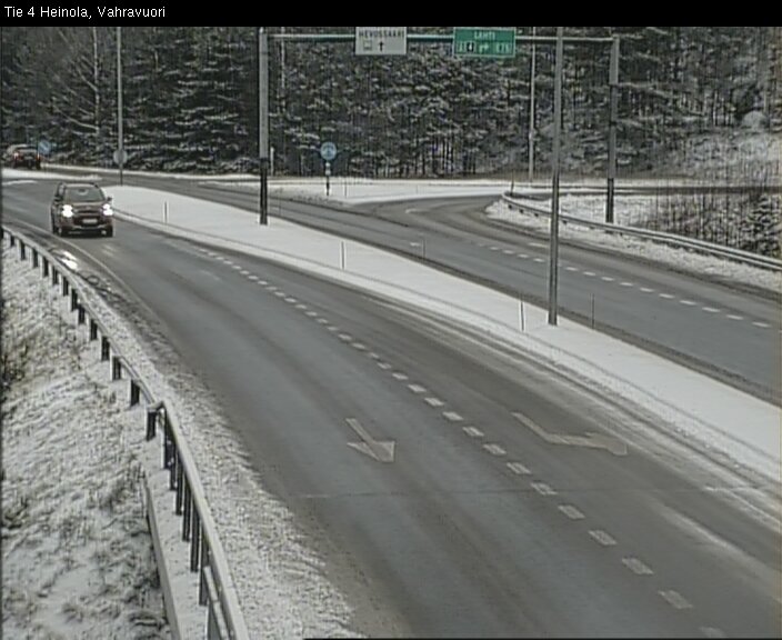 Weather Camera Image Väg 4 Heinola, Vahravuori, Heinola, Päijät-Häme