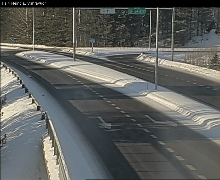 Weather Camera Image Road 4 Heinola, Vahravuori, Heinola, Päijät-Häme