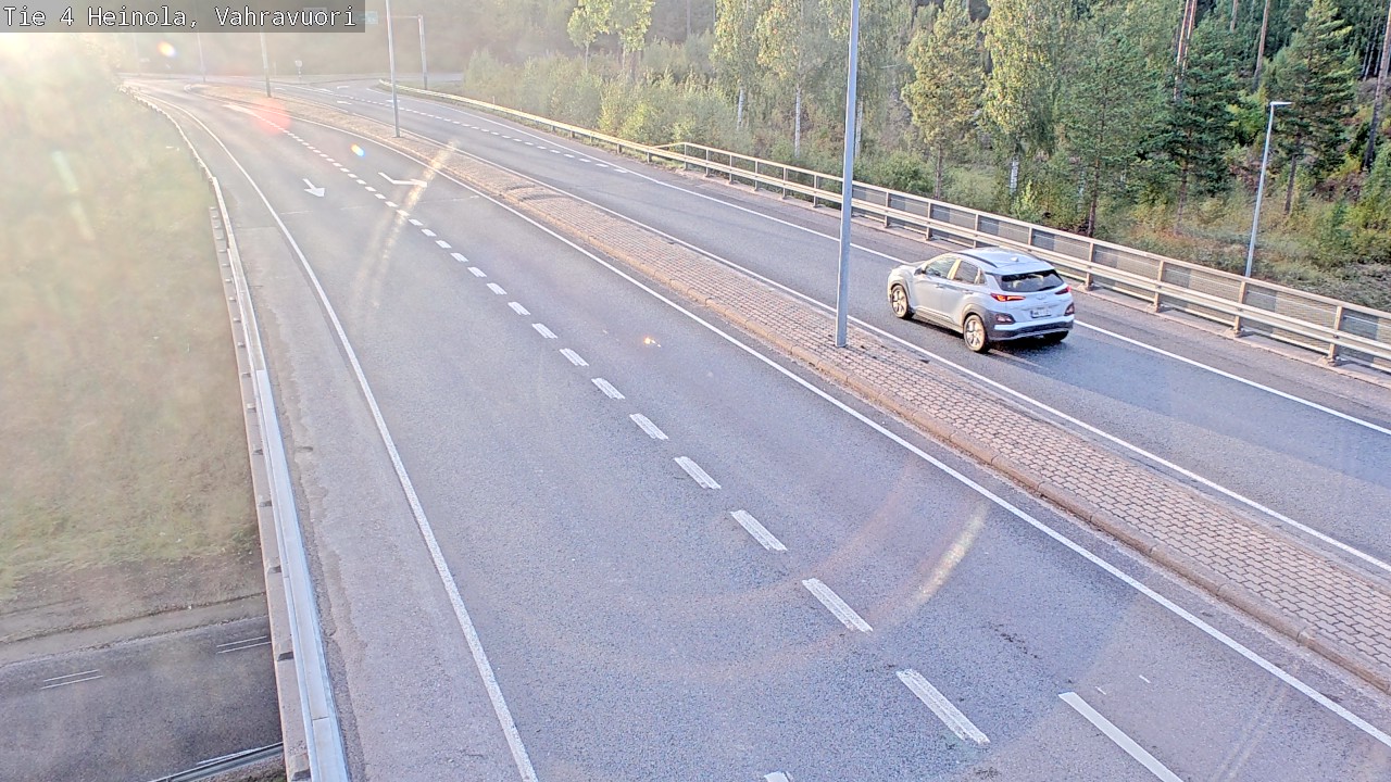 Kelikamerat Kuva Tie 4 Heinola, Vahravuori, Heinola, Päijät-Häme