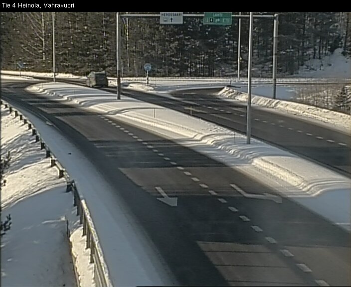 Weather Camera Image Road 4 Heinola, Vahravuori, Heinola, Päijät-Häme