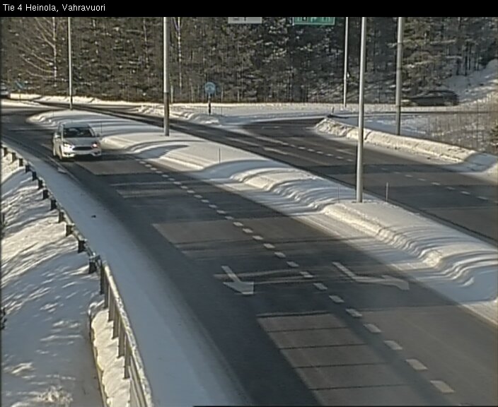 Weather Camera Image Road 4 Heinola, Vahravuori, Heinola, Päijät-Häme