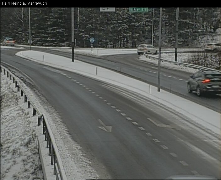 Weather Camera Image Väg 4 Heinola, Vahravuori, Heinola, Päijät-Häme