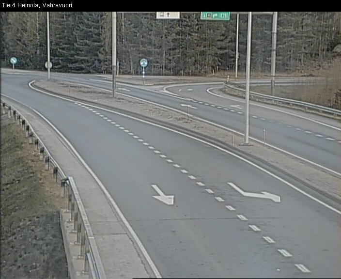 Weather Camera Image Väg 4 Heinola, Vahravuori, Heinola, Päijät-Häme
