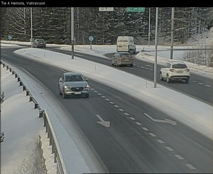 Weather Camera Image Road 4 Heinola, Vahravuori, Heinola, Päijät-Häme