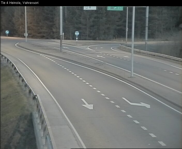 Weather Camera Image Väg 4 Heinola, Vahravuori, Heinola, Päijät-Häme