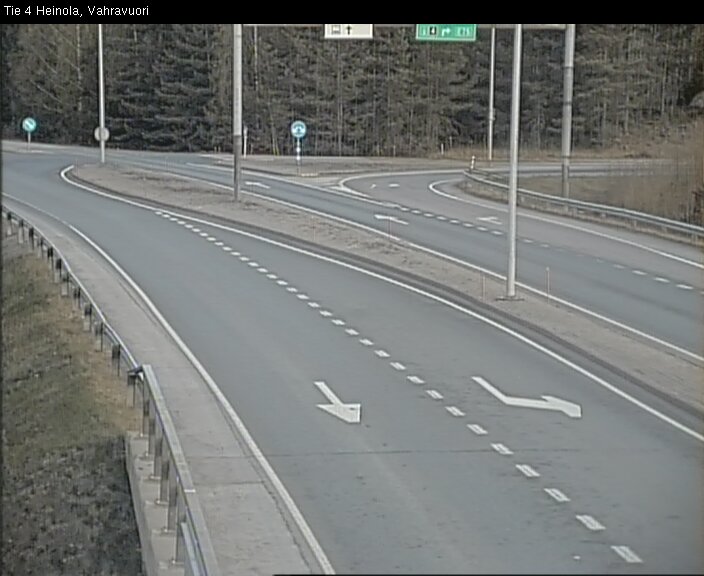 Weather Camera Image Väg 4 Heinola, Vahravuori, Heinola, Päijät-Häme