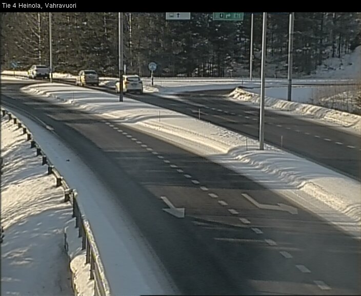 Weather Camera Image Road 4 Heinola, Vahravuori, Heinola, Päijät-Häme