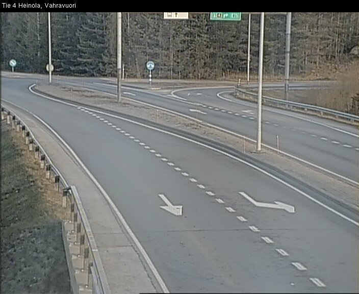Weather Camera Image Väg 4 Heinola, Vahravuori, Heinola, Päijät-Häme