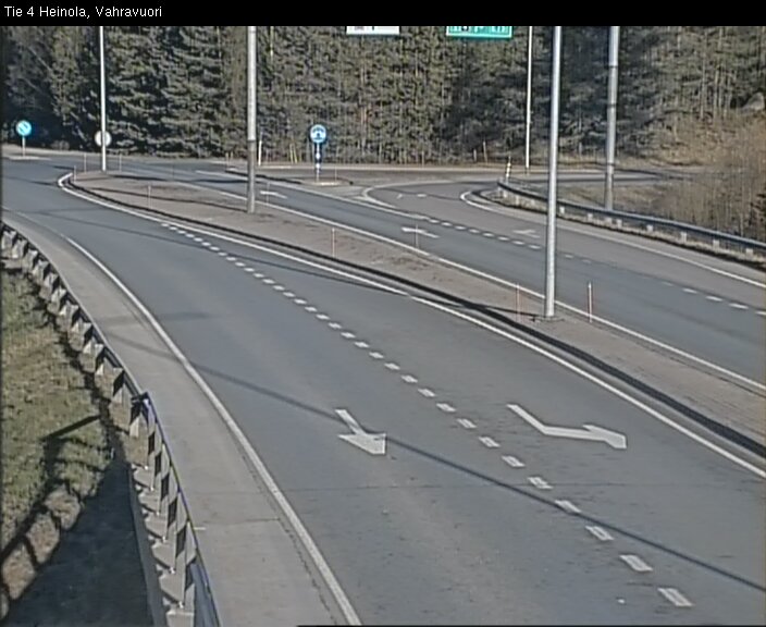 Weather Camera Image Väg 4 Heinola, Vahravuori, Heinola, Päijät-Häme