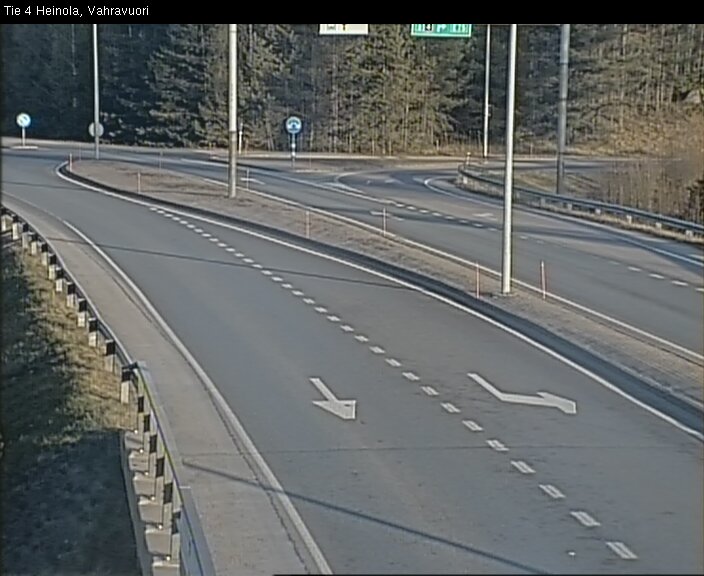 Weather Camera Image Väg 4 Heinola, Vahravuori, Heinola, Päijät-Häme
