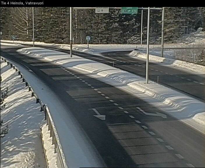 Weather Camera Image Road 4 Heinola, Vahravuori, Heinola, Päijät-Häme