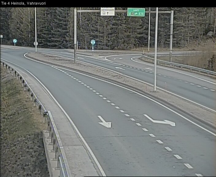 Weather Camera Image Väg 4 Heinola, Vahravuori, Heinola, Päijät-Häme