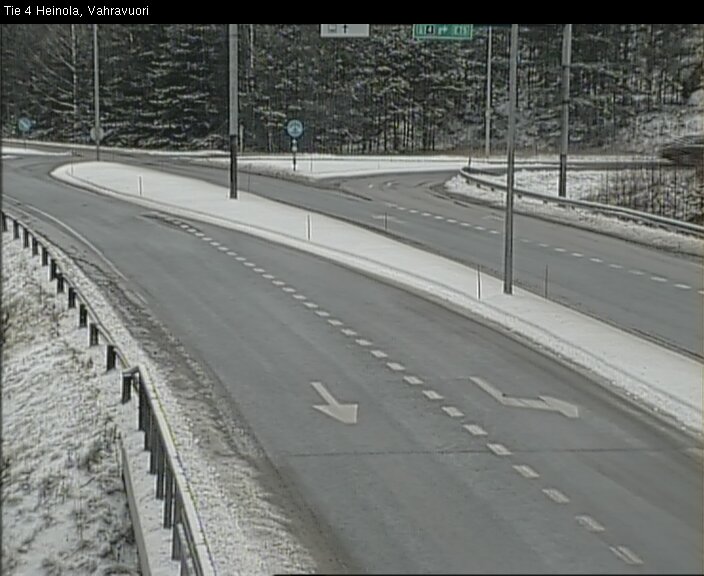 Weather Camera Image Väg 4 Heinola, Vahravuori, Heinola, Päijät-Häme