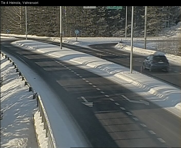 Weather Camera Image Road 4 Heinola, Vahravuori, Heinola, Päijät-Häme