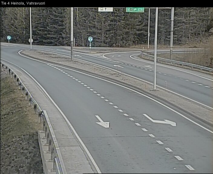 Weather Camera Image Väg 4 Heinola, Vahravuori, Heinola, Päijät-Häme