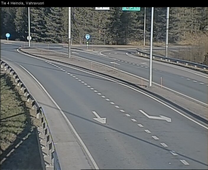 Weather Camera Image Väg 4 Heinola, Vahravuori, Heinola, Päijät-Häme