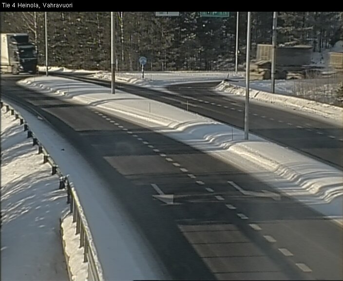 Weather Camera Image Road 4 Heinola, Vahravuori, Heinola, Päijät-Häme