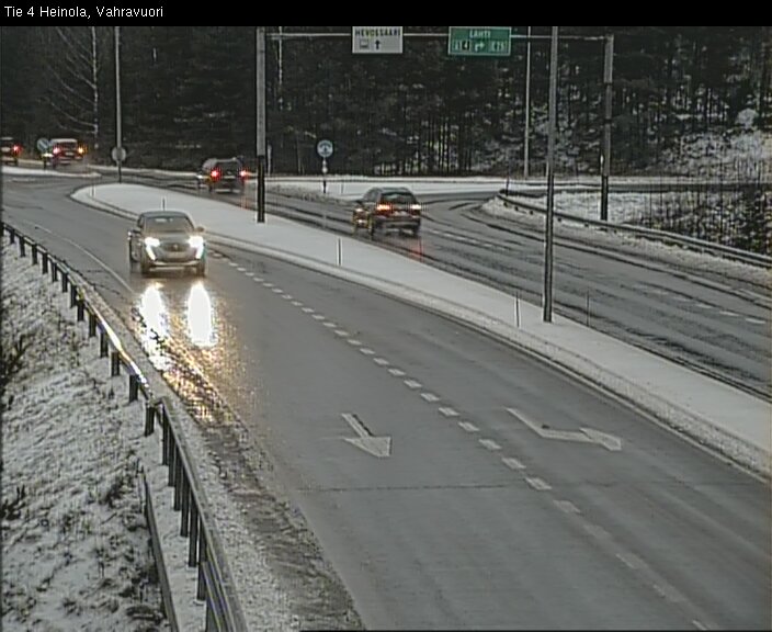 Weather Camera Image Väg 4 Heinola, Vahravuori, Heinola, Päijät-Häme