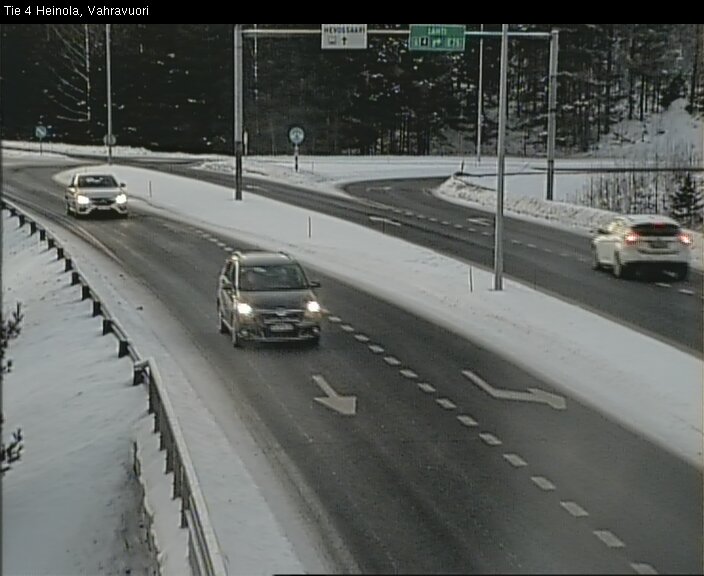 Weather Camera Image Road 4 Heinola, Vahravuori, Heinola, Päijät-Häme