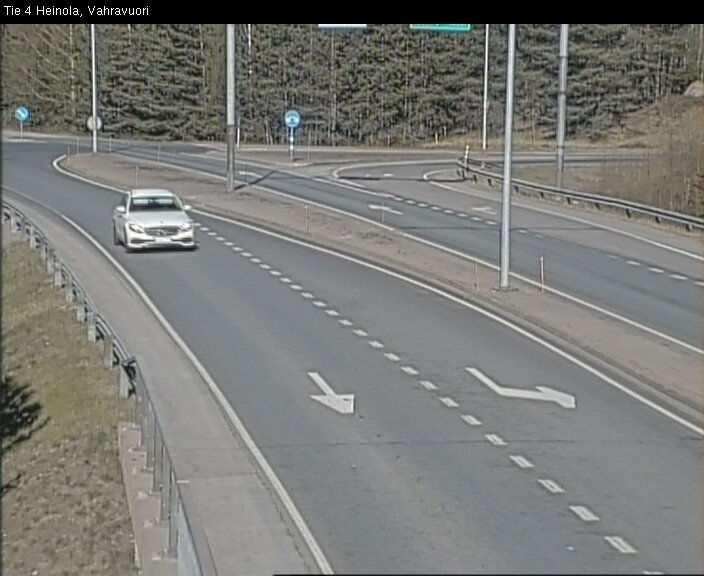 Weather Camera Image Road 4 Heinola, Vahravuori, Heinola, Päijät-Häme