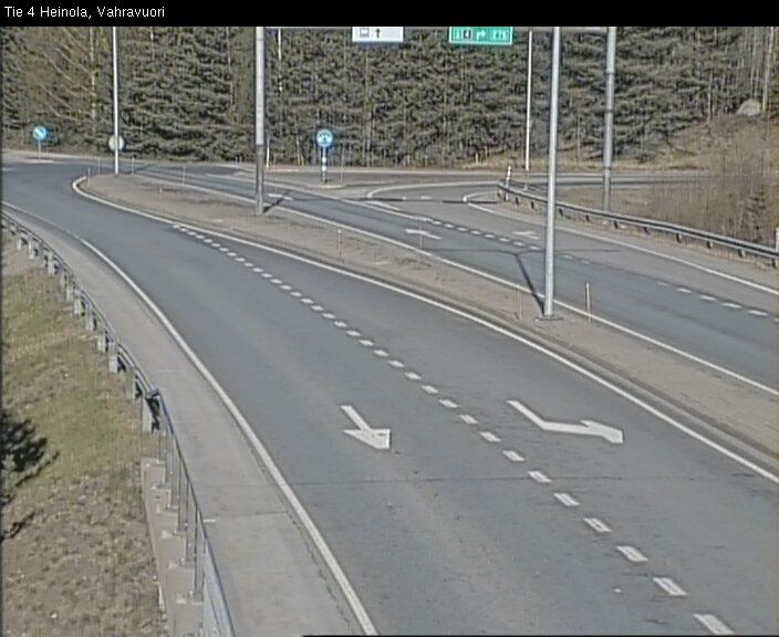 Weather Camera Image Road 4 Heinola, Vahravuori, Heinola, Päijät-Häme