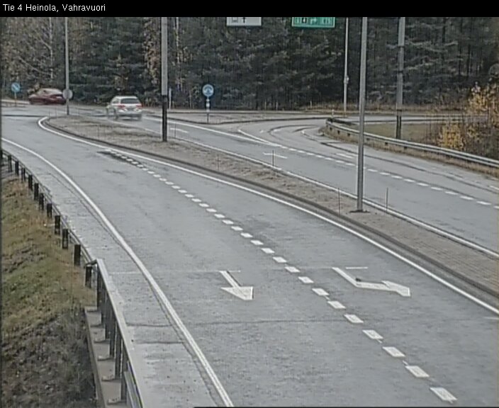Weather Camera Image Väg 4 Heinola, Vahravuori, Heinola, Päijät-Häme