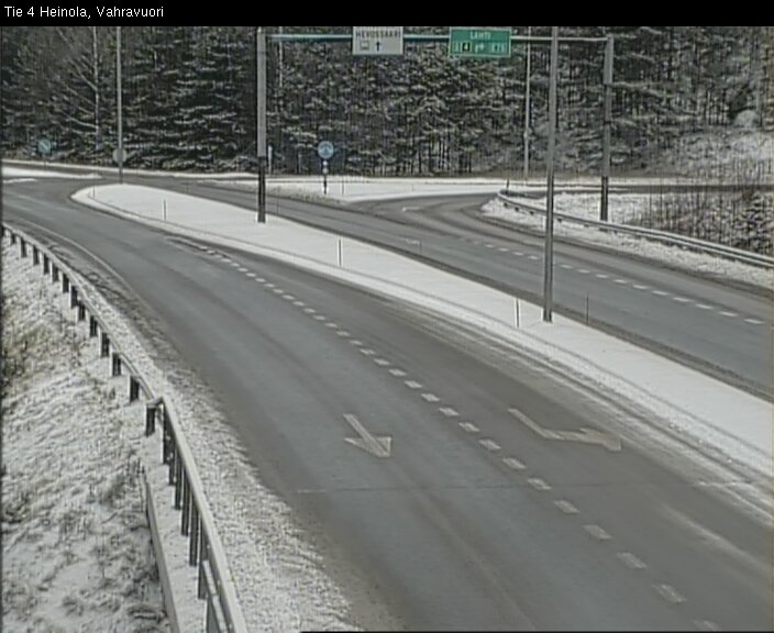 Weather Camera Image Väg 4 Heinola, Vahravuori, Heinola, Päijät-Häme