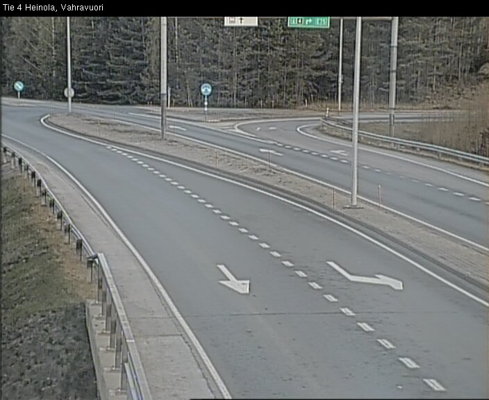 Weather Camera Image Väg 4 Heinola, Vahravuori, Heinola, Päijät-Häme
