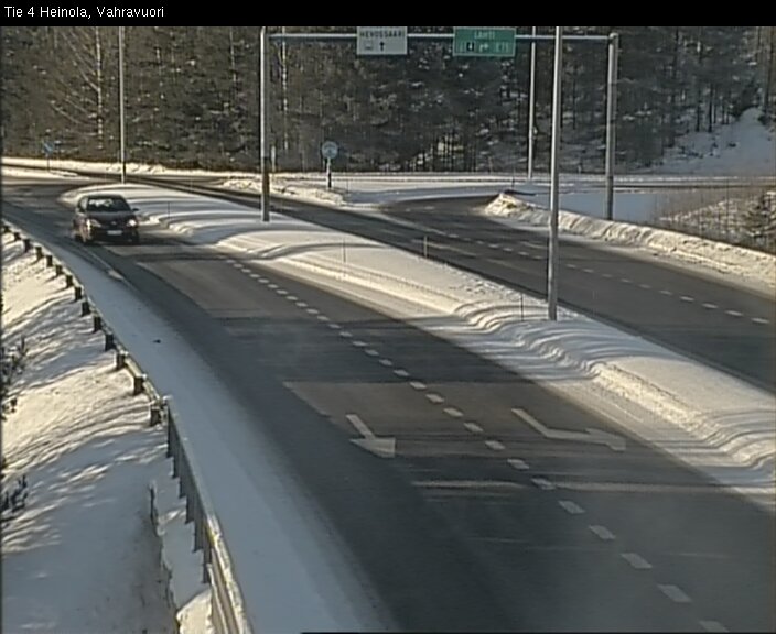 Weather Camera Image Road 4 Heinola, Vahravuori, Heinola, Päijät-Häme