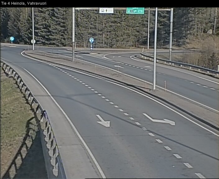 Weather Camera Image Väg 4 Heinola, Vahravuori, Heinola, Päijät-Häme