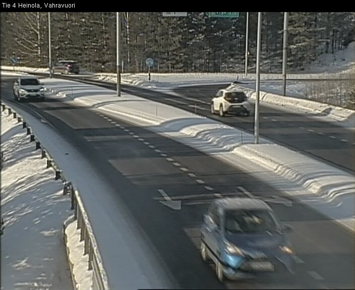 Weather Camera Image Road 4 Heinola, Vahravuori, Heinola, Päijät-Häme