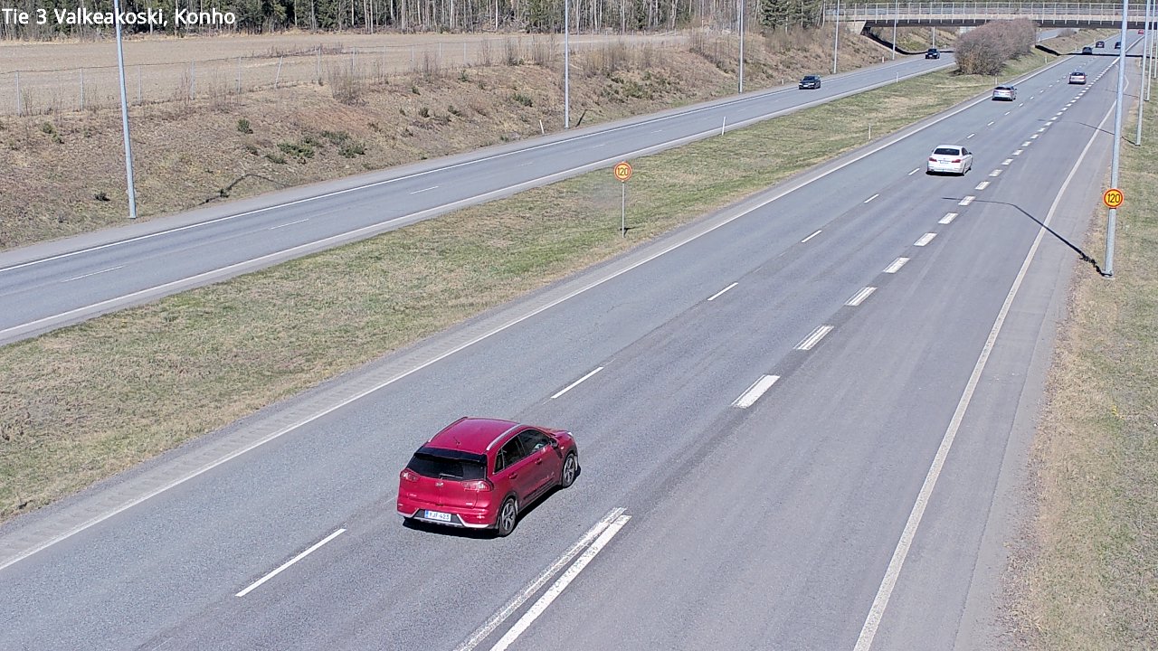 Kelikamerat Kuva Tie 3 Valkeakoski, Konho, Valkeakoski, Pirkanmaa