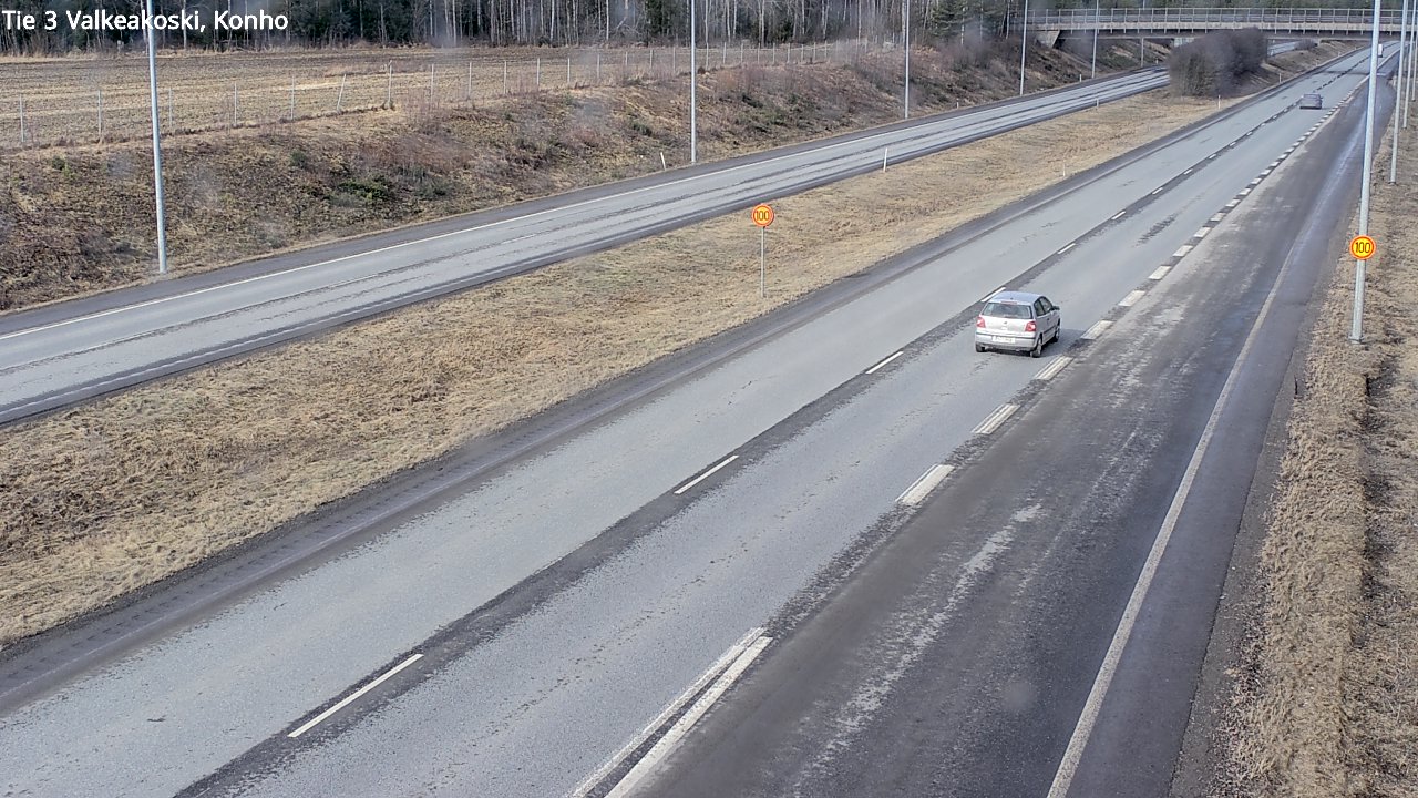 Weather Camera Image Road 3 Valkeakoski, Konho, Valkeakoski, Pirkanmaa