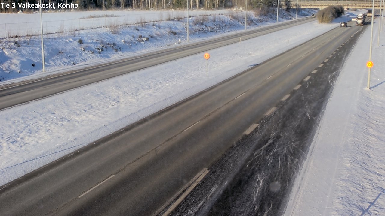 Kelikamerat Kuva Tie 3 Valkeakoski, Konho, Valkeakoski, Pirkanmaa