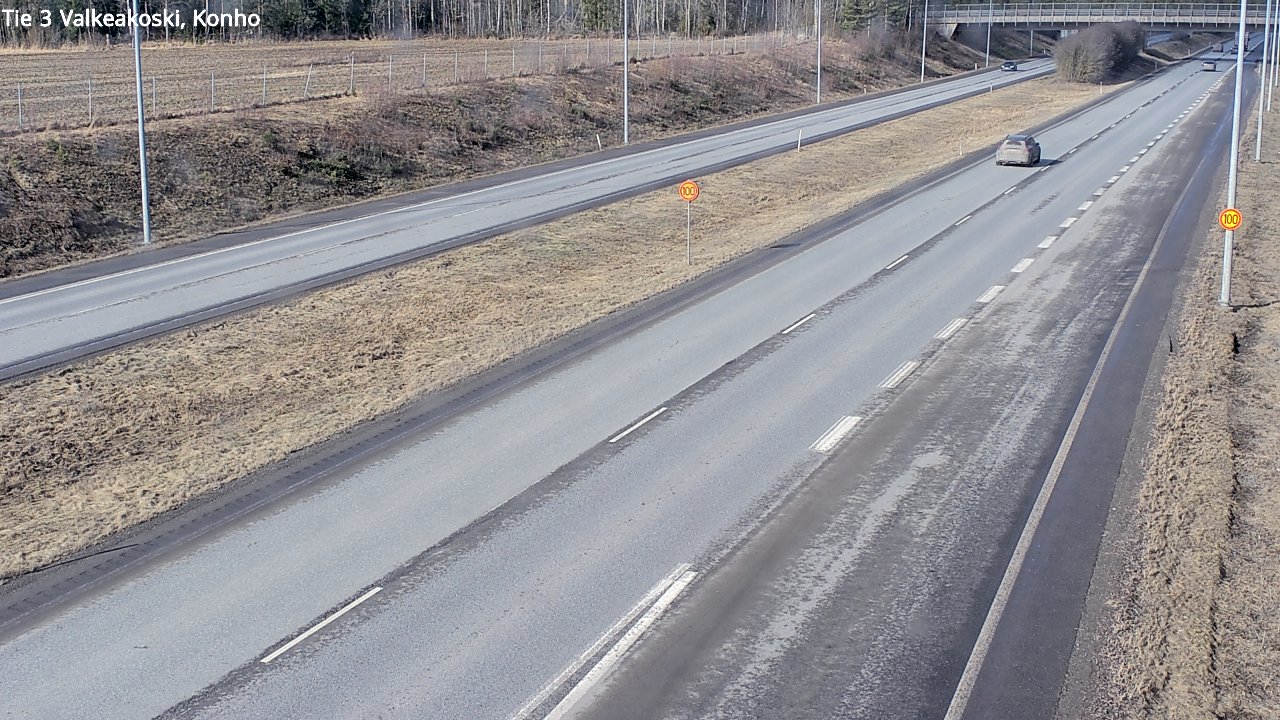 Weather Camera Image Road 3 Valkeakoski, Konho, Valkeakoski, Pirkanmaa