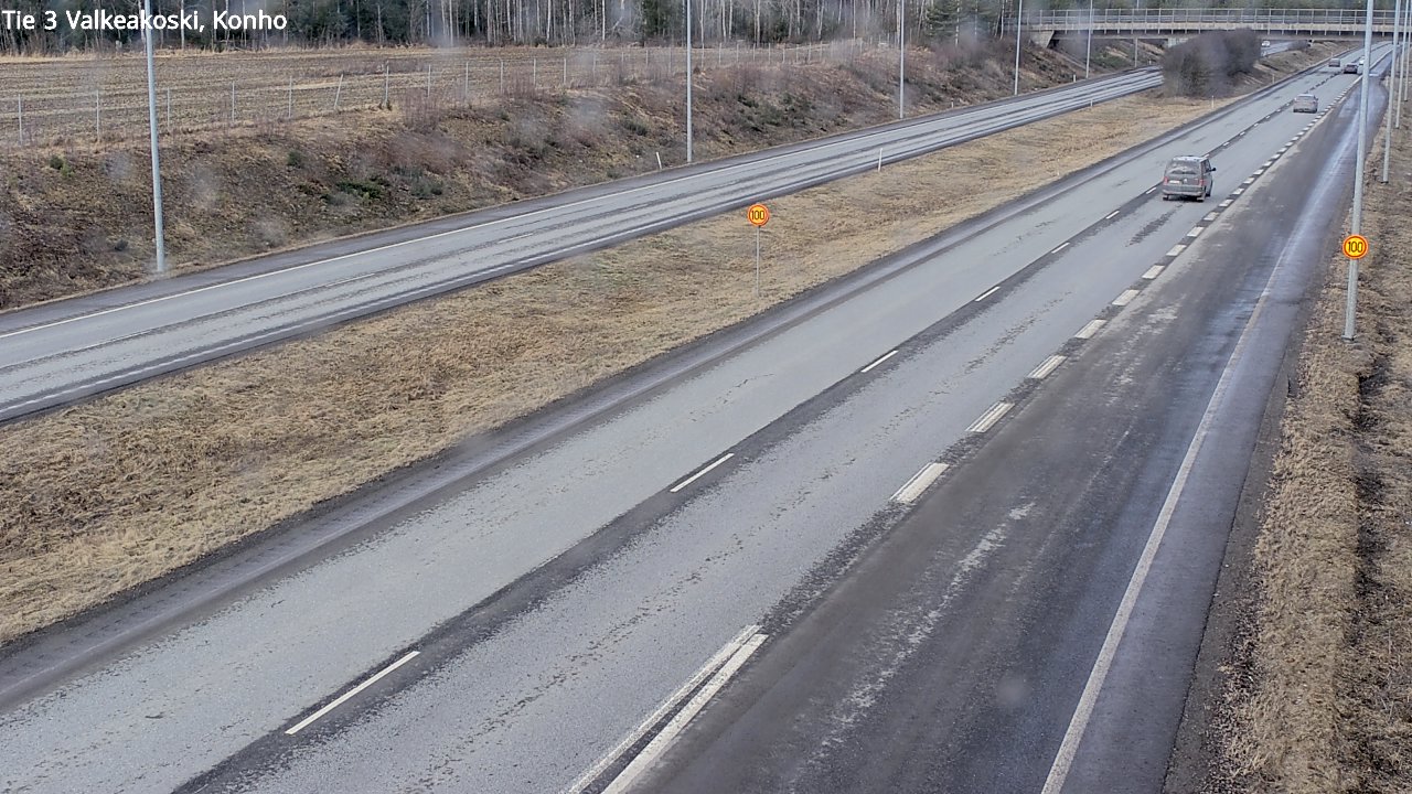 Weather Camera Image Road 3 Valkeakoski, Konho, Valkeakoski, Pirkanmaa