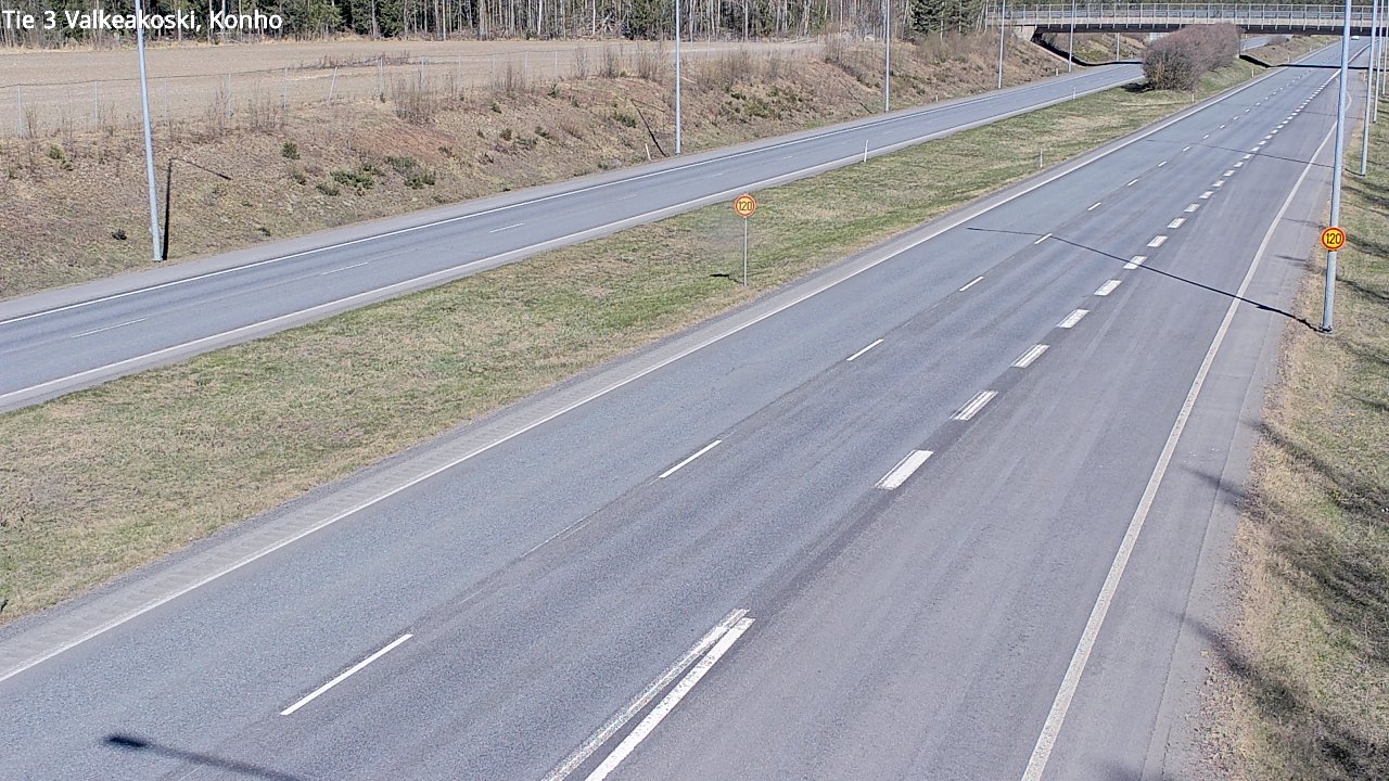 Kelikamerat Kuva Tie 3 Valkeakoski, Konho, Valkeakoski, Pirkanmaa