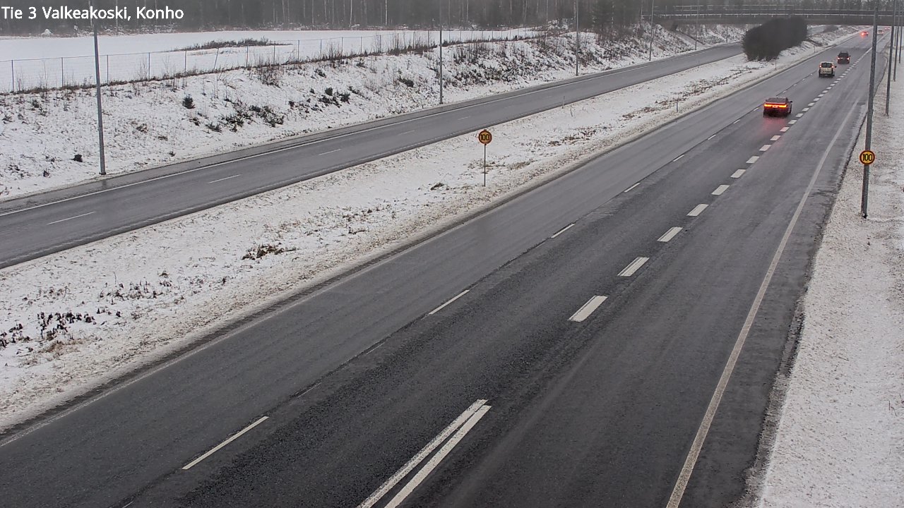 Weather Camera Image Road 3 Valkeakoski, Konho, Valkeakoski, Pirkanmaa