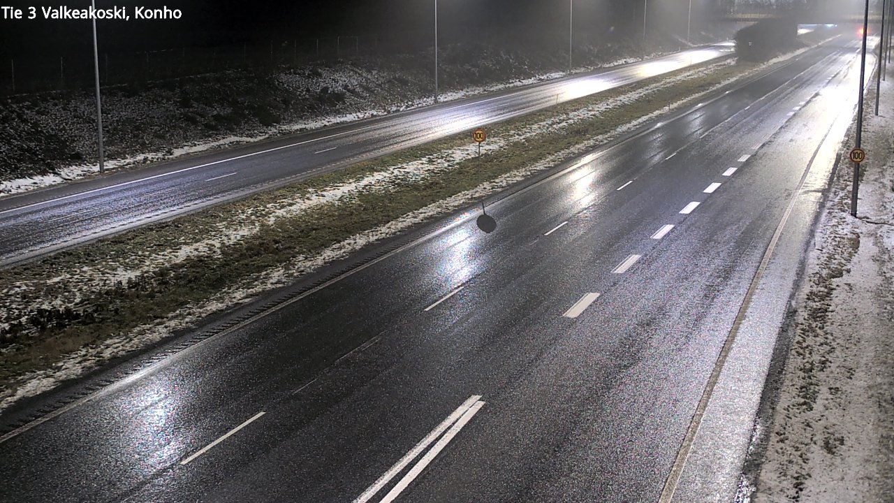 Weather Camera Image Road 3 Valkeakoski, Konho, Valkeakoski, Pirkanmaa