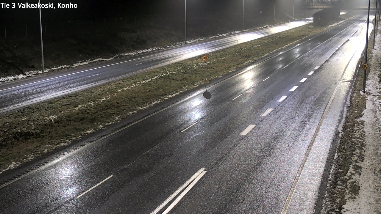 Weather Camera Image Väg 3 Valkeakoski, Konho, Valkeakoski, Pirkanmaa