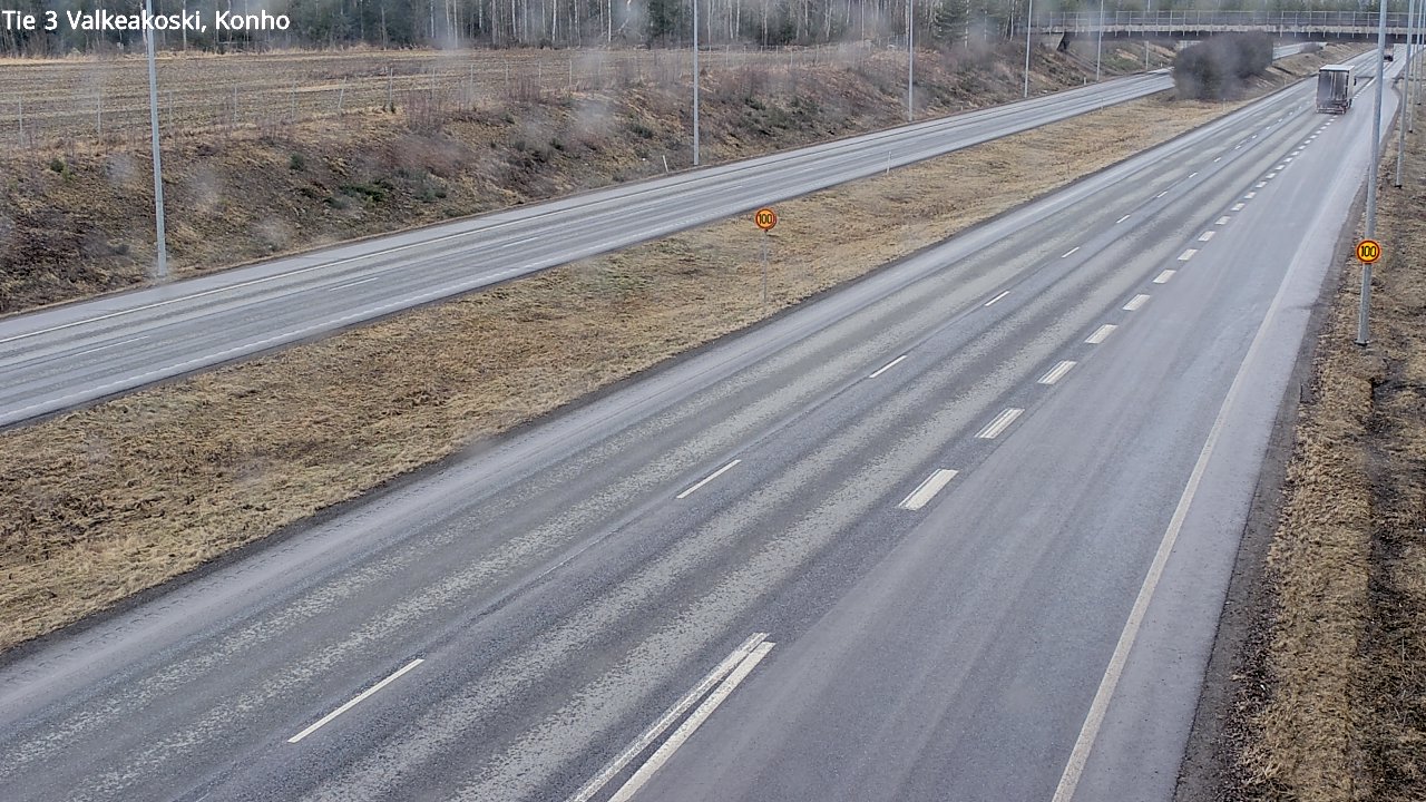 Weather Camera Image Road 3 Valkeakoski, Konho, Valkeakoski, Pirkanmaa