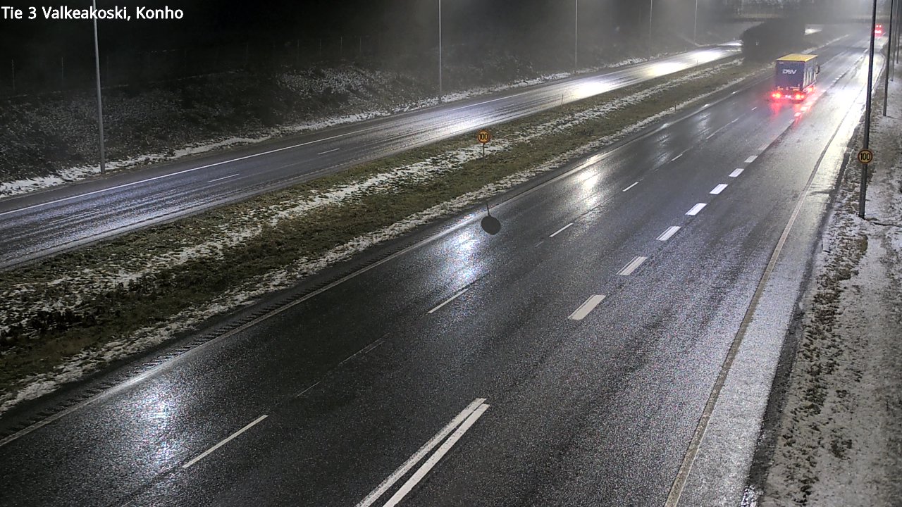 Weather Camera Image Road 3 Valkeakoski, Konho, Valkeakoski, Pirkanmaa