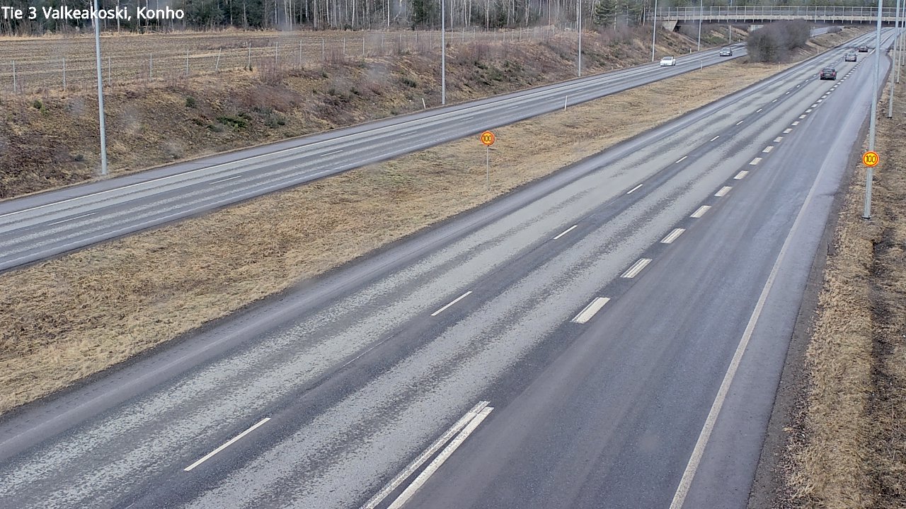 Weather Camera Image Road 3 Valkeakoski, Konho, Valkeakoski, Pirkanmaa