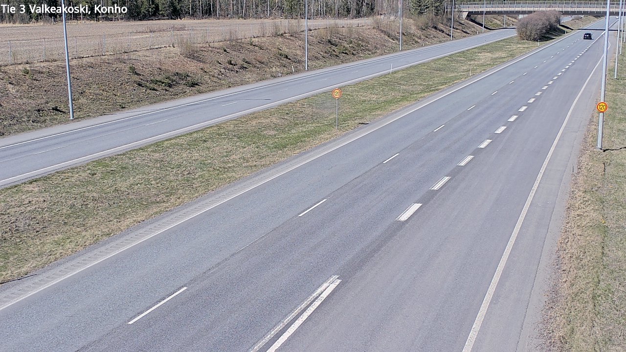 Kelikamerat Kuva Tie 3 Valkeakoski, Konho, Valkeakoski, Pirkanmaa