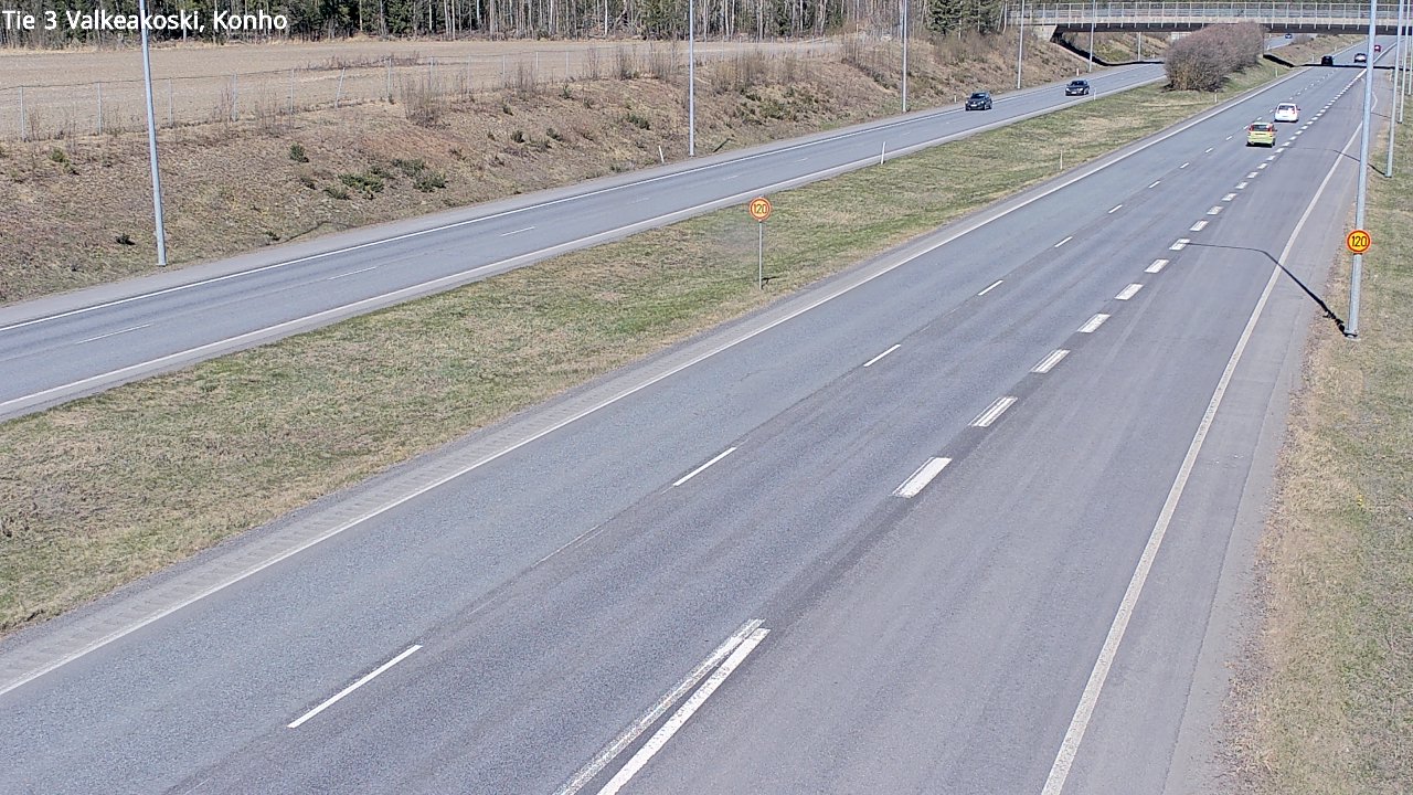 Kelikamerat Kuva Tie 3 Valkeakoski, Konho, Valkeakoski, Pirkanmaa