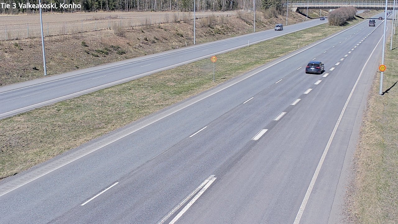 Kelikamerat Kuva Tie 3 Valkeakoski, Konho, Valkeakoski, Pirkanmaa
