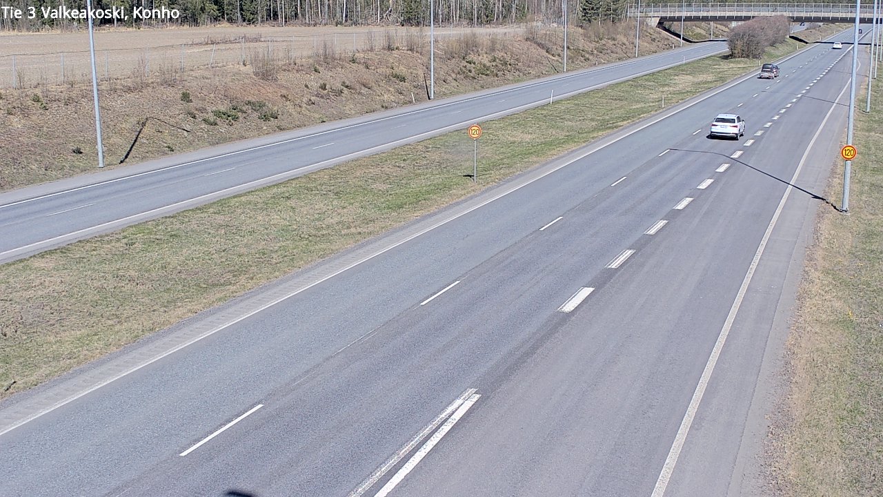 Kelikamerat Kuva Tie 3 Valkeakoski, Konho, Valkeakoski, Pirkanmaa